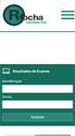 Mobile Screenshot of laboratoriorocha.com